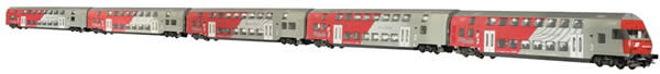 Jagerndorfer JC16500 - 5pc Austrian Diesel City Shuttle Wiener Szene of the OBB