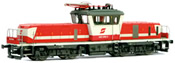 Austrian Electric Locomotive Class 1163.008 of the OBB