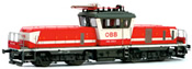 Austrian Electric Locomotive 1163.012 of the OBB (DCC Sound Decoder)
