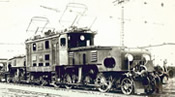 German Electric Locomotive BR E 89 of the DRG (Sound)