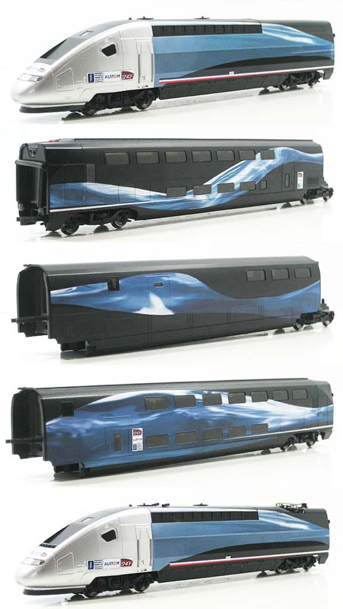 Jouef 2058 - TGV V150 High Speed World Record 5-unit set, SNCF/Alstom