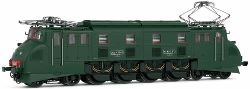 Locomotive électrique Jouef 2D2 5546 W SNCF - Caisse Métal - Vintage France - Échelle HO