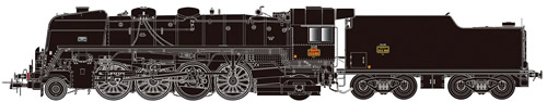 Jouef 2189 -  SNCF, steam locomotive 141 R 994 coal. With Sound