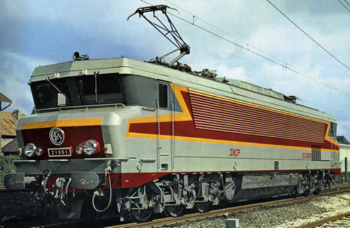 Jouef 2258 - French Electric Locomotive CC 21001, original livery of the SNCF