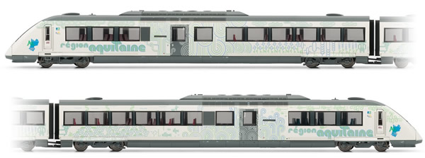 Jouef HJ2279 - French diesel railcar X72500 of the SNCF; Aquitaine