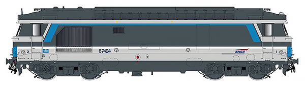 Jouef HJ2447 - Diesel locomotive BB 167424, Multiservice