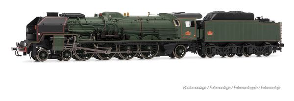 Jouef HJ2477 - French Steam Locomotive BR 241 P 16 with tender 34 P 308 Cité du Train of the SNCF