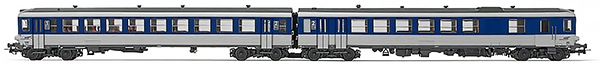 Jouef HJ2615 - Diesel railcar XBD 4717 + XRABx 8714 of the SNCF