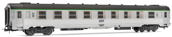 Jouef HJ4110 - French DEV inox B9tj 2nd class coach of the SNCF