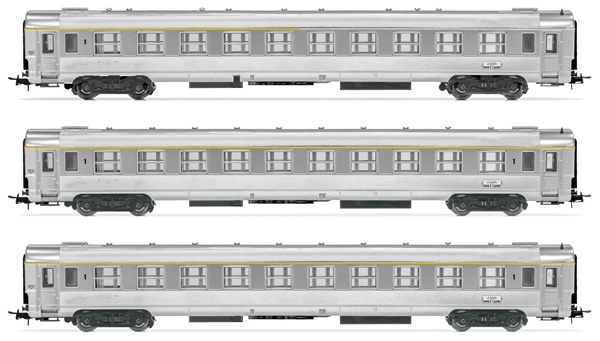 Jouef HJ4139 - 3pc Passenger Coach La Mouette, A9, A6 and A9t