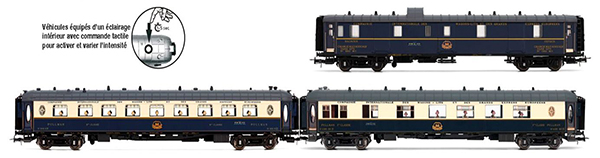 Jouef HJ4199 - French 3 Unit Pack Etoile du Nord of the SNCF