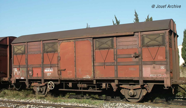 Jouef HJ6217 - 2-axle closed wagon G4