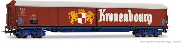 Jouef HJ6322 - Habis “Kronenbourg” Sliding Wall Car