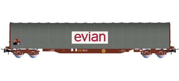 Jouef HJ6333 - Tarpaulin Wagon Rils type, EVIAN