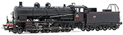 French Steam locomotive 140 C 70, with tender 18 B 64 of the SNCF (DCC Sound Decoder)