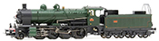 French Steam Locomotive 140 C 133 with Tender 18 B 12 of the SNCF (DCC Sound Decoder)