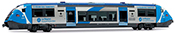 French Diesel Railcar X 73500 of the SNCF (DCC Sound)