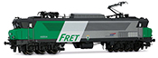 French Electric Locomotive CC 6502 FRET Livery of the SNCF