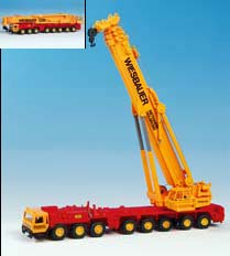 Kibri 13034 - H0 LIEBHERR 1400 mobil crane WIESBAUER