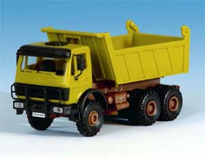 Kibri 14053 - H0 MB 3-axle all terrain tipper