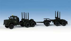 Kibri 14054 - H0 MAGIRUS with threshold trailer