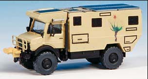 Kibri 14977 - H0 UNIMOG caravan UNICAT