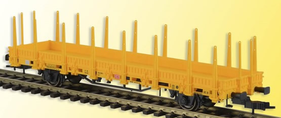 Kibri 16200 - H0 Low side car, yellow
