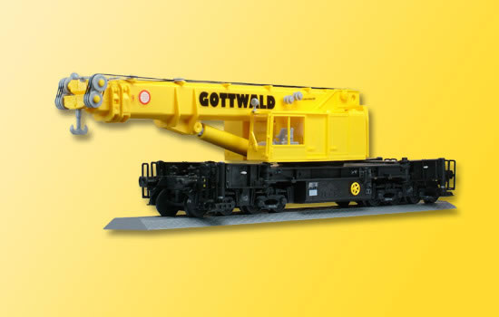 Kibri 26000 - H0 Telescopic crane GOTTWALD GS 100.06 T,finished model