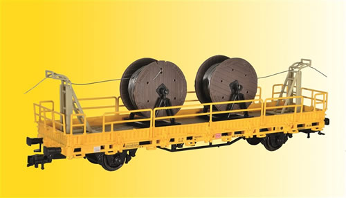 Kibri 26266 - H0 Catenary system mounting unit, finished model