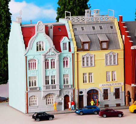 Kibri 37163 - N City houses at 1900, 2 pieces