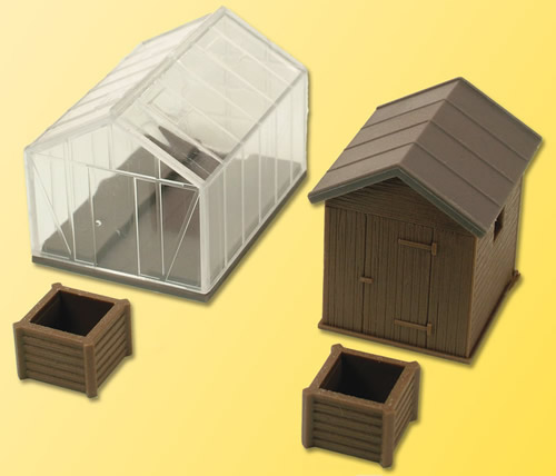 Kibri 38144 - H0 Green- and gardenhouse