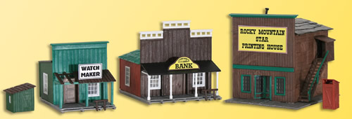 Kibri 38508 - H0 Western buildings category bank