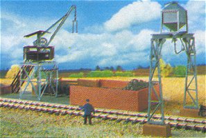 Kibri 39434 - H0 Coaling- and sand store