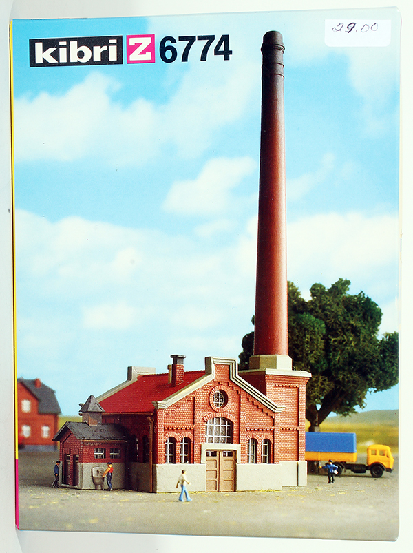 Kibri 6774 - Boiler House with Smokestack