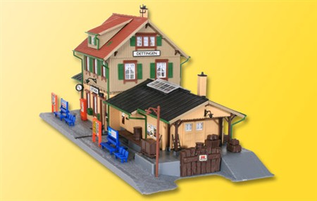 Kit De Construction Quai Hofheim échelle H0 – Kibri 39566, Pour Réseaux Ferroviaires Miniatures Märklin, Niveau Avancé