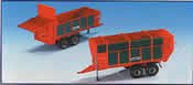 H0 KEMPER UniTrans 1800 chaff trailer and muckspreader
