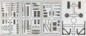 H0 Military reparation setfor emergency vehicles