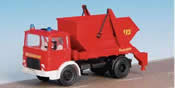 H0 Fire brigade MAN 2-axle skip loader