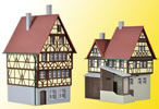 N Half-timbered house with gatehouse