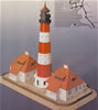 N Lighthouse Westerheversand with 2 annexes,functional kit