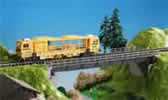 H0 Steel girder bridge straight, single track