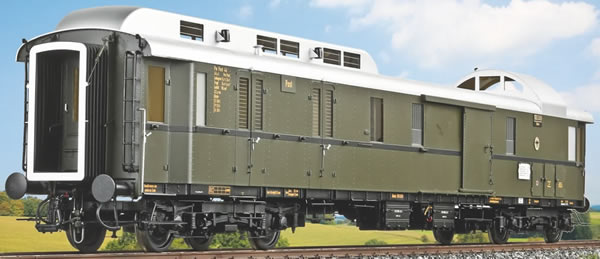 KM1 202821 - German Postal & Baggage Car Class German Postal Car4ü-28, DRG Ep. IIb, NEM