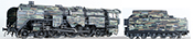 German Steam Locomotive BR 05 003, DR Ep. IIc, RBD Essen, Bw Altona, NEM 