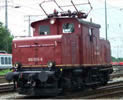 German Electric Locomotive E 69 05 of the DB (red)