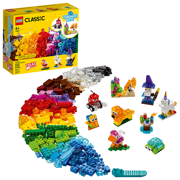 LEGO 11013 - 11013 Classic Creative Transparent Bricks 