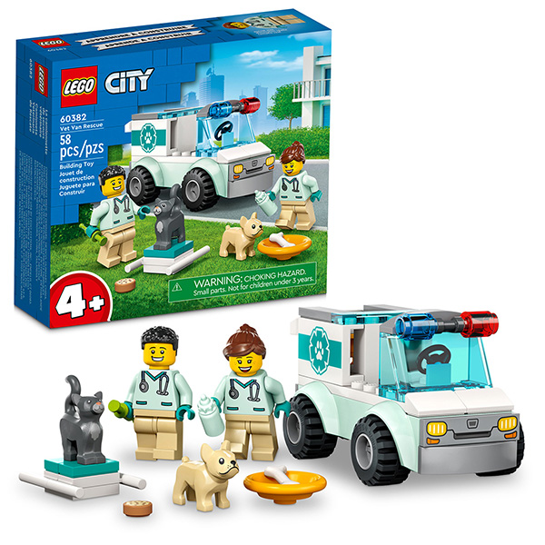 LEGO 60382 - 60382 City Vet Van Rescue