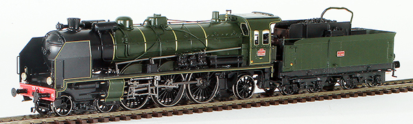 Lematec MX0033 - Modelbex French Steam Locomotive Class 231 of the SNCF Railroad,(Ex. ETAT)  Dieppe Depot with Sound  