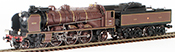 Modelbex French Steam Locomotive Class 231 #3645 of the NORD Railroad, La Chapelle  Depot with Sound 