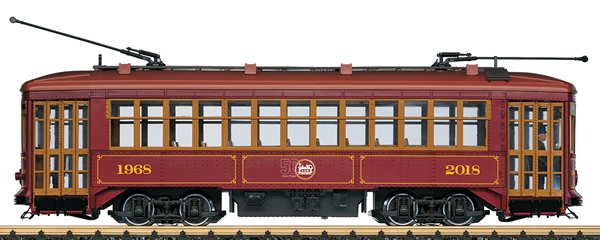 LGB 20383 - US Four-axle Tramcar - 50th anniversary of LGB (Sound)