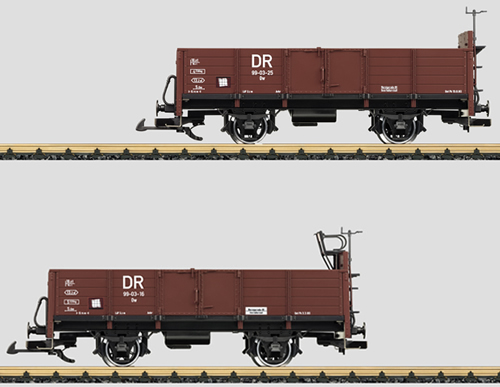 LGB 41031 - German 2pc Gondola Set of the DR